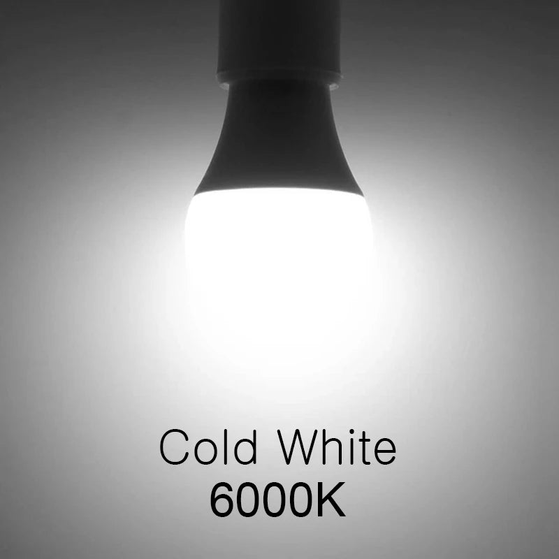 6-Pack E26 E12 LED Globe Bulb 3W-20W SMD2835 270° AC 110V Warm Natural Cool White
