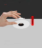Ultra Thin CREE LED Recessed Spotlight 3W 5W 7W 3 8 or 15 Degree Narrow Beam Die Cast Aluminum CRI 90 Dimmable AC 85-265V Foyer Dining