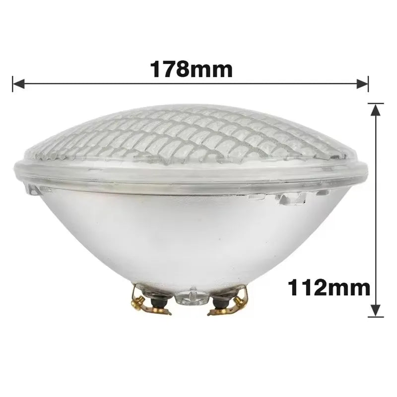 PAR56 LED Pool Light 18W 35W 54W IP68 AC/DC 12V RGB Remote Warm White Cool White D178mm