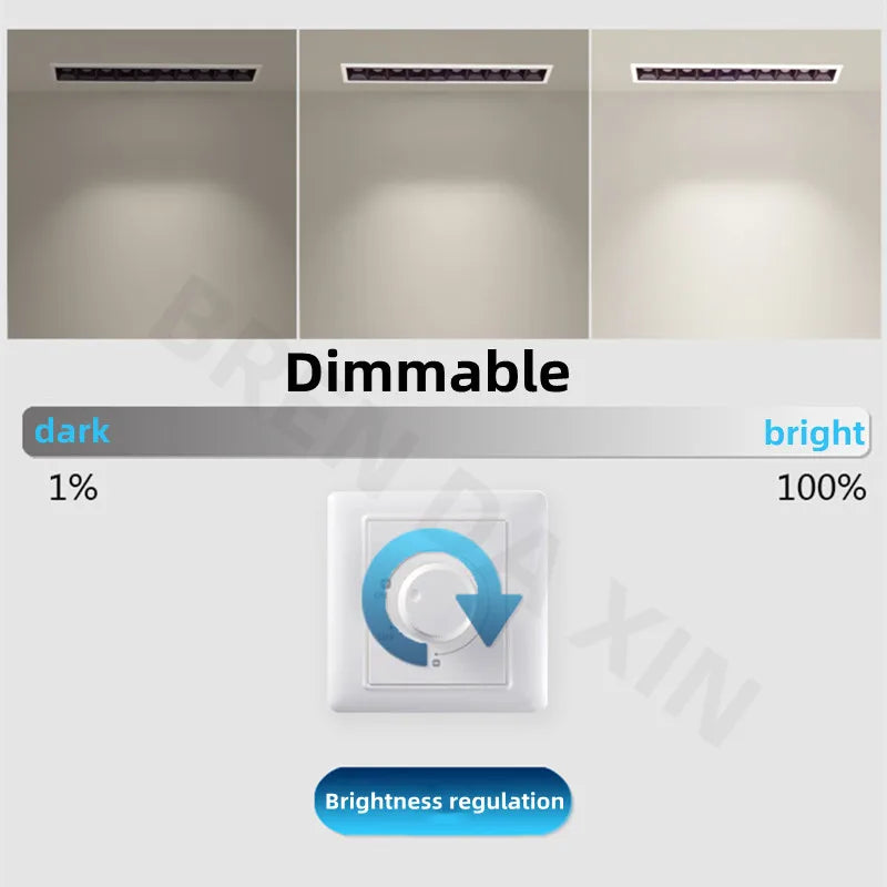 Adjustable Beam COB LED Recessed Ceiling Light