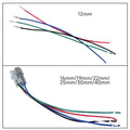 IP65 LED Illuminated Metal Push Button Switch 12mm 16mm 19mm 22mm 1-3A Momentary Latching 5 Colors