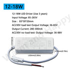 Isolated Constant Current LED Driver 280-300mA 1-3W to 25-36W AC 85-265V Aishi IC OVP