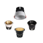 Dimmable COB LED Recessed Downlight 7W 9W 12W 15W 18W 20W CRI 92+ 15°-60° AC 85-265V