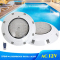 RGB LED Pool Light 20W 30W 40W 50W IP68 AC 12V 120° 30m Remote Resin-Filled ABS Pool Lamp