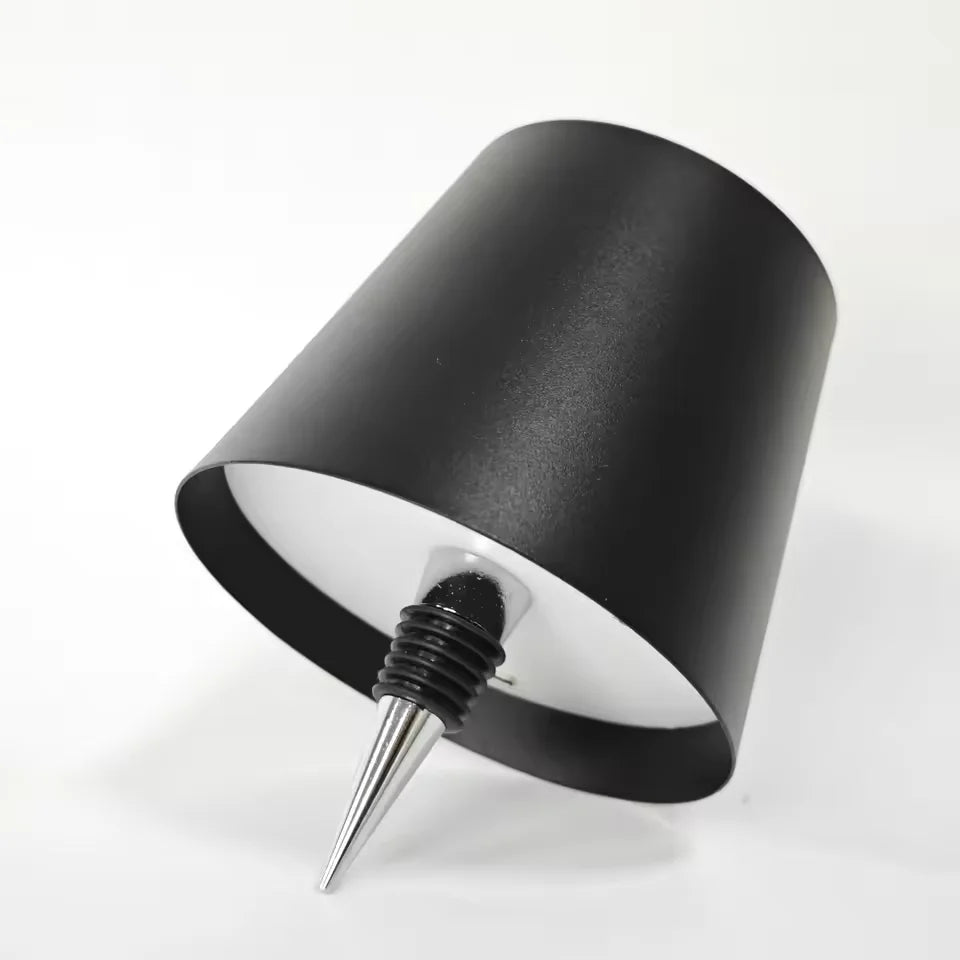 USB Rechargeable LED Table Lamp 5W Touch Control 3 Color Temperatures Stepless Dimming IP54 ABS Acrylic 1200mAh Bar Restaurant Camping