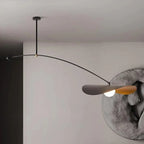 Modern Minimalist G9 Chandelier Iron Frosted Glass Up Down Touch Switch AC 90-260V