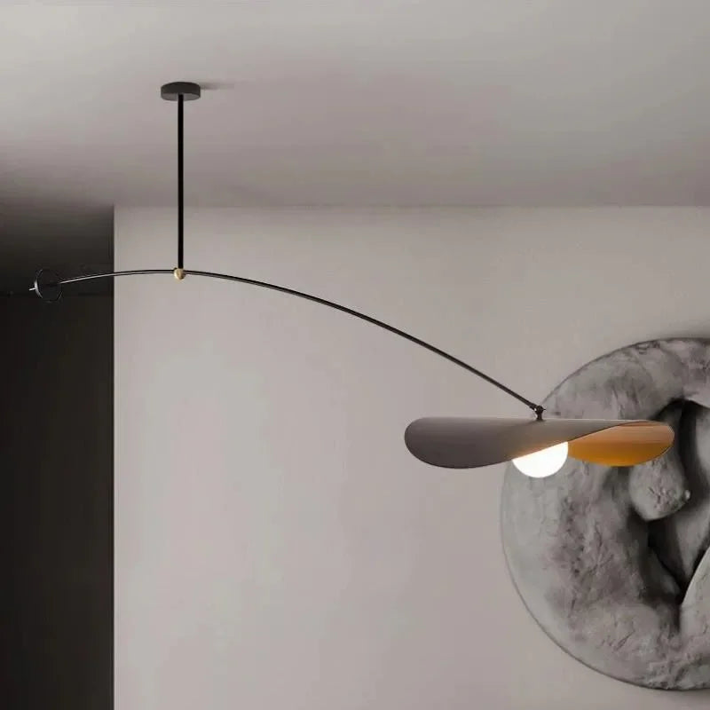 Modern Minimalist G9 Chandelier Iron Frosted Glass Up Down Touch Switch AC 90-260V
