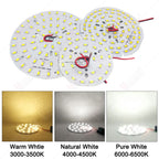 10-Pack SMD5730 LED Lamp Board 3W-24W JST Pre-Welded Connector 32-100mm Warm Natural Cool