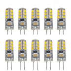 G4 LED Bulb 2W 3W 5W 9W 12W 15W Silicone 360-Degree AC 12V 220V DC 12V CRI 80+ 10 Pack