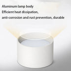 LED Surface Mounted Downlight 7W 10W Aluminum No Cut Hole Required AC 90-260V 90mm x 65mm Living Room Bedroom White Black