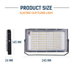 DC 12V 100W LED Flood Light IP66 SMD2835 9000lm CRI 85+ Cool White Portable Emergency