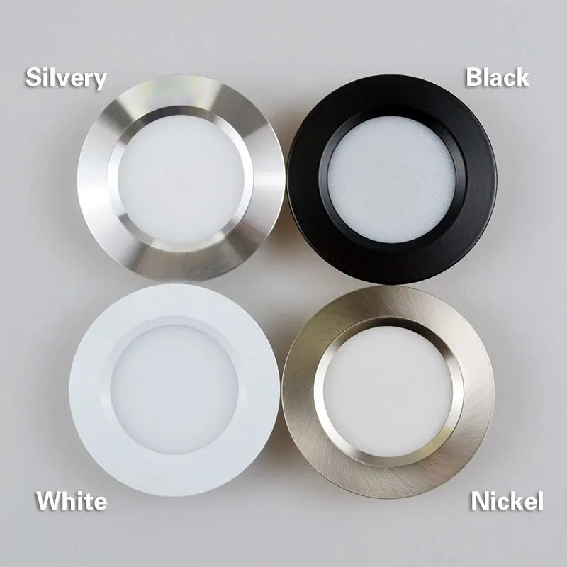 Mini Ultra-Thin DC12V LED Downlight 3W 5W 7W D68mm IP65 SMD2835 CRI80+ Warm Neutral Cool