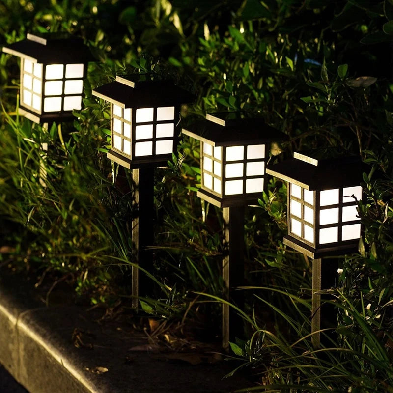 Solar LED Garden Pathway String Lights Waterproof 5m