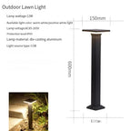 IP65 LED Garden Lawn Lamp 7W 10W 12W Die-Cast Aluminum AC 110-220V Warm Natural Cool White