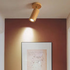 Modern Wood Ceiling Spotlight 5W 10W 15W 20W E26 1 2 3 or 4 Head Surface Mounted Adjustable AC 90-260V Kitchen Dining Room Bedroom