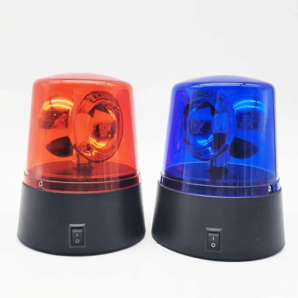 LED Rotating Strobe Beacon Warning Light Emergency Vehicle Industrial 9x6.5x11cm