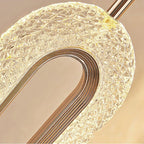 Modern LED Cord Pendant Light Aluminum Iron Gold Plated Single AC 90-260V Living Dining