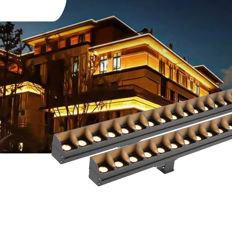 6W-36W RGB LED Wall Washer Flood Light IP65 DC 24V AC 85-265V Aluminum Architectural Contour