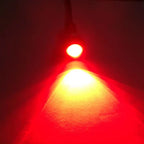 18mm 23mm Eagle Eye LED DRL 3W COB 7000K DC 12V White Red Amber Waterproof 2-10 Pack