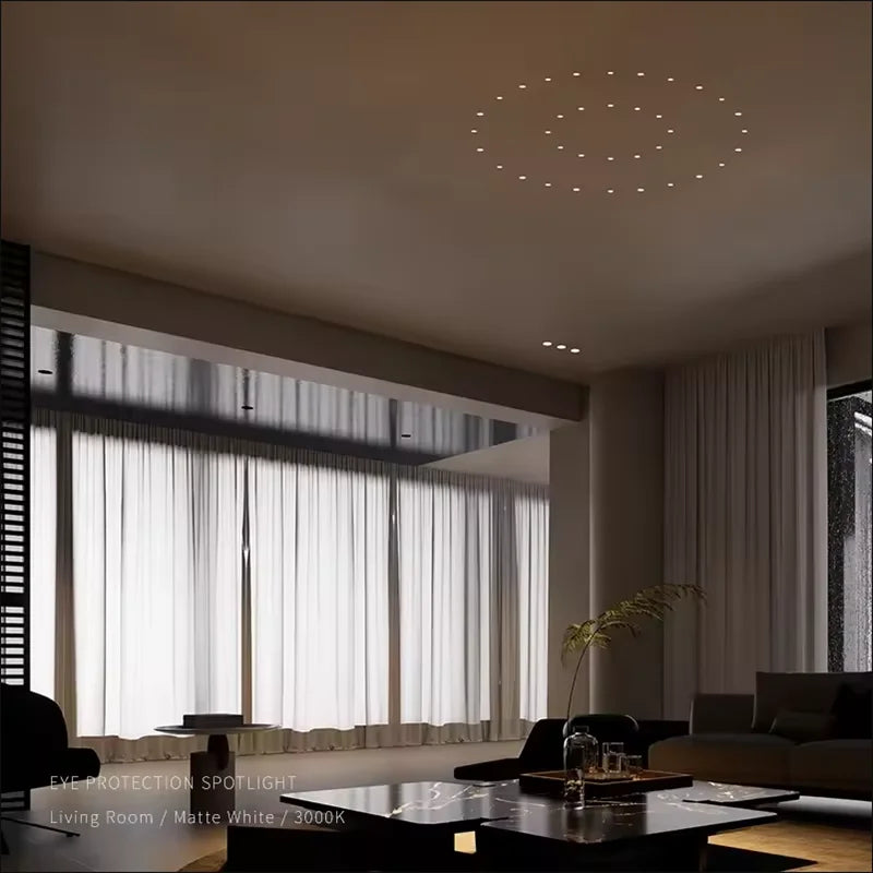 Dimmable Anti-Glare COB LED Recessed Downlight 3W 5W 7W 9W 10W 12W 15W 18W CRI 90+