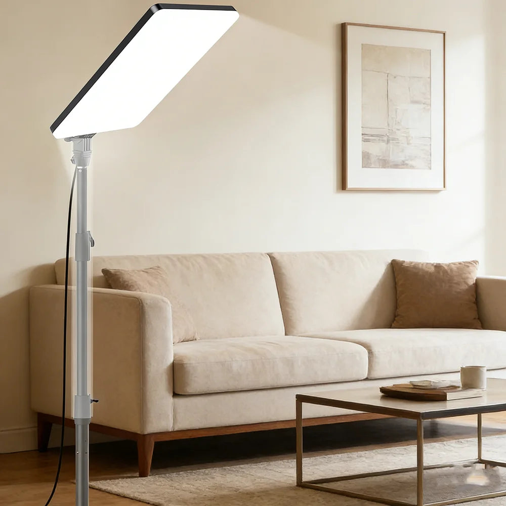 11-Inch LED Photography Fill Light 2700-6500K Dimmable 1/4" Mount Remote Tripod USB 5-20V