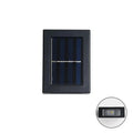 Solar LED Outdoor Wall Light Up and Down 2 or 6 LED IP65 Waterproof 600mAh Auto On/Off Warm White Cool White Garden Fence Stair Corridor