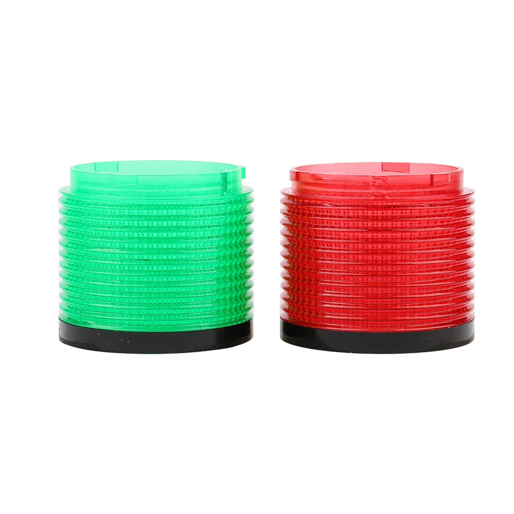 LED Stack Warning Light CNC Machine Industrial Tower Lamp AC 110-220V DC 12-24V Steady Flash