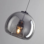 Modern Glass Ironware LED Pendant Chandelier 1 3 5 Heads 9-45W 3-Mode AC 90-240V
