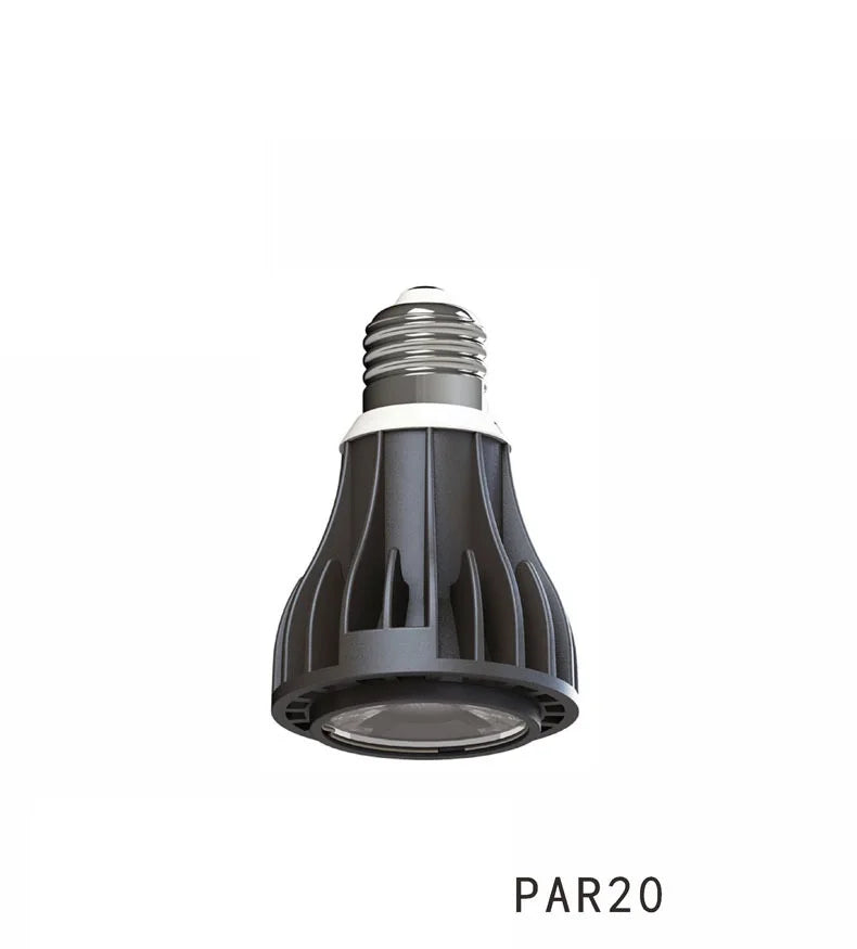 COB LED PAR Spotlight Bulb 15W 20W 25W 30W 50W E26 CRI 90 90 lm/W 24 or 36 Degree AC 85-265V Warm White Natural White Cool White White Black