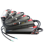 IP67 Ultra-Thin LED Power Supply DC 12V 24V 36W-400W AC 100-265V Flicker-Free EMI Filter
