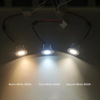 Mini COB LED Recessed Downlight 3W 270lm IP44 Dimmable 30mm Cutout Aluminum AC 85-265V Cabinet Showcase Spotlight