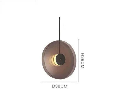 Nordic Minimalist Iron Glass Pendant Light D20 D28 D38cm Matte Black Warm Cool White AC 85-265V