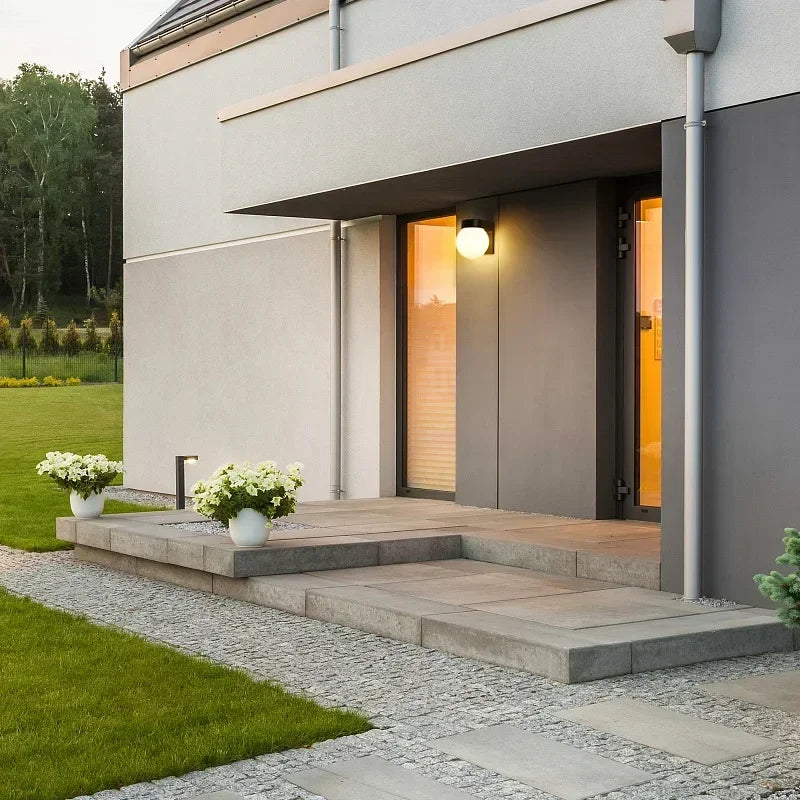 15W 20W 30W IP65 LED Outdoor Wall Lamp No Sensor Surface Mounted AC 85-265V Porch Garden