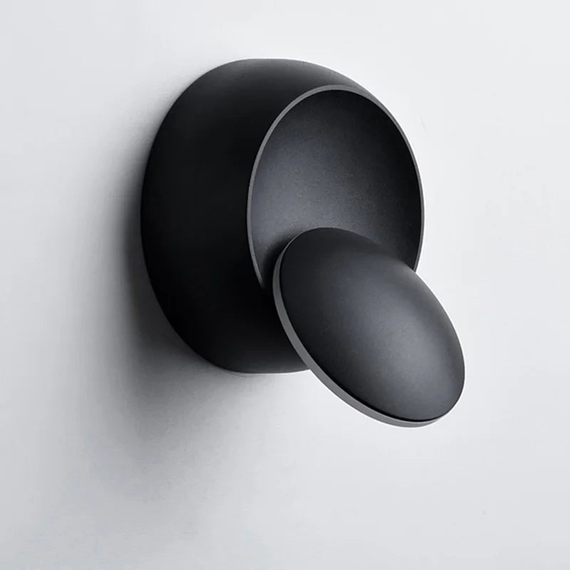 5W LED Wall Sconce 350-Degree Rotatable Up Down Light Aluminum 3000K 6500K 110-240V