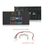 P2.5 128x64 Indoor Full-Color LED Module 320x160mm SMD2121 1/32 Scan ≥1920Hz HUB75 600nit