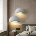 Nordic Wabi-Sabi Hand Knitted LED Pendant Light Single Head PP Plastic Cord Pendant AC 90-260V Living Room Dining Room