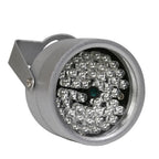 48-LED 850nm IR Infrared Illuminator CCTV Night Vision 20m Auto Sensor DC 12V Aluminum