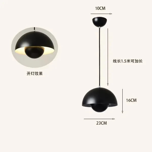 Modern E27 Metal Pendant Hanging Ceiling Light