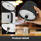 USB Rechargeable LED Table Lamp 5W Touch Control 3 Color Temperatures Stepless Dimming IP54 ABS Acrylic 1200mAh Bar Restaurant Camping