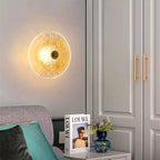 Nordic Luxury Minimalist Glass Stone LED Wall Lamp Up Down AC 90-260V Bedroom Corridor