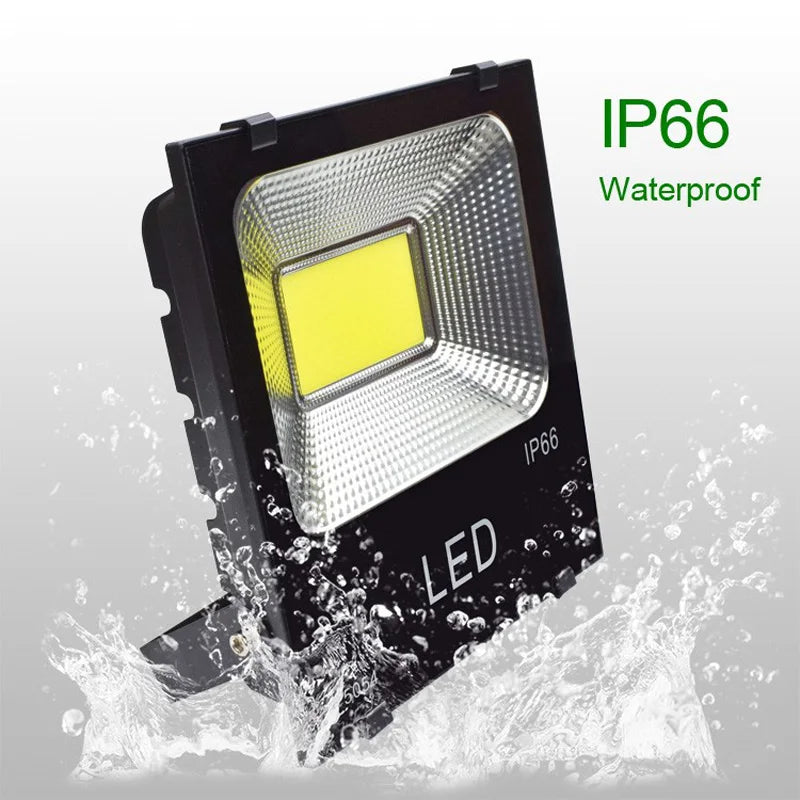 LED Flood Light 10W 20W 30W 50W 70W 100W 200W IP66 180° Cool White AC 110-240V Aluminum