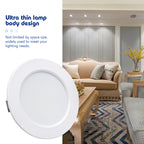 LED Recessed Downlight 5W 9W 12W 15W 18W Epistar DC12V DC24V AC110-220V 120° 2-Year