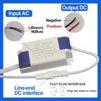 Isolated Constant Current LED Driver 1W-36W 260-300mA AC 85-265V Overvoltage Short Circuit Protection
