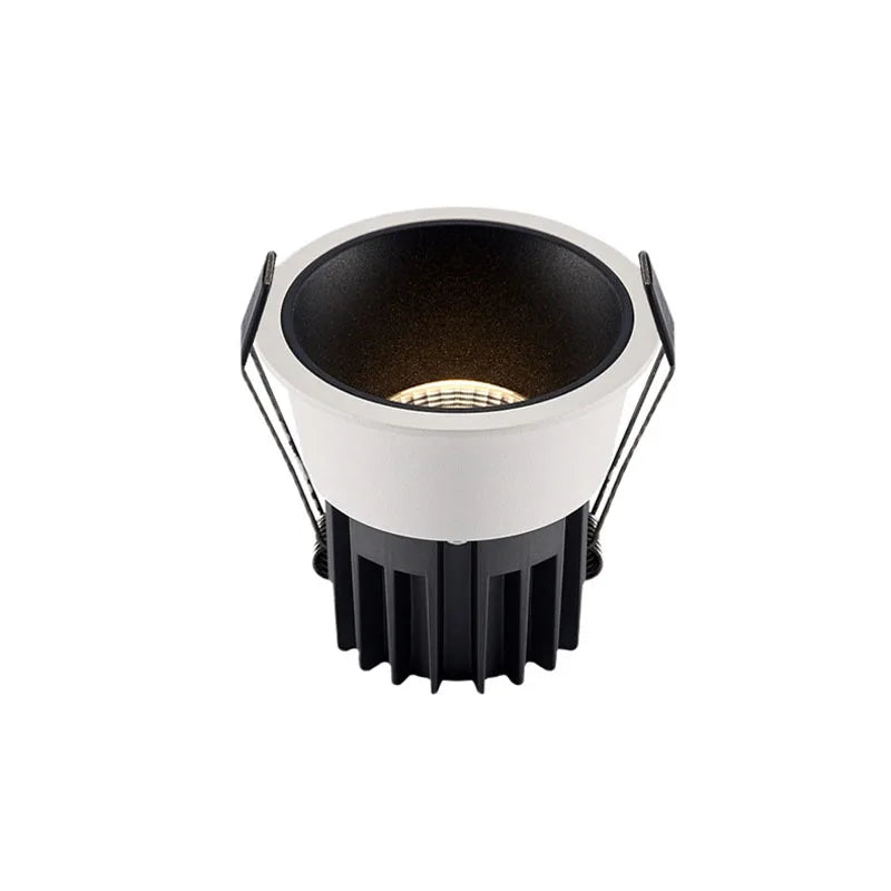 Dimmable COB LED Recessed Downlight 7W 10W 12W 15W 20W 24W Selectable Beam CRI 90+ 85-265V