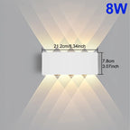 LED Outdoor Wall Light IP65 Waterproof 4W 6W 8W 10W Garden Porch Lamp AC85-265V