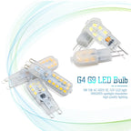 G4 G9 SMD2835 LED Bulb 3W 5W 7W 360° Warm Cool White DC 12V AC 110-240V Chandelier Spotlight