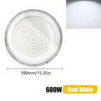 UFO LED High Bay Light 50W 100W 150W 200W 300W 400W 500W 600W IP66 AC85-265V 6500K