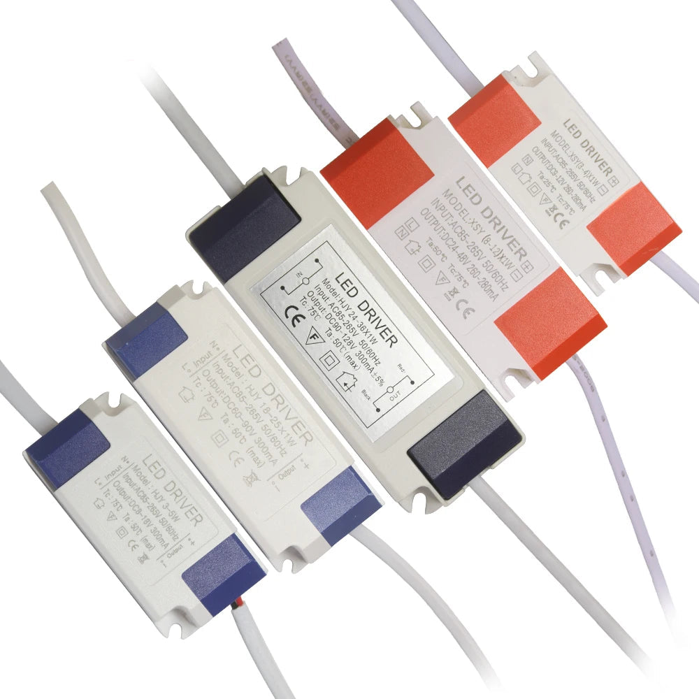 Isolated Constant Current LED Driver 1W-36W 260-300mA AC 85-265V Overvoltage Short Circuit Protection
