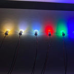 IP65 Mini LED Ceiling Spotlight 0.5W 1W DC 12V 60 Degree CRI 80 D18 x H21mm 14mm Cutout Dimmable Aluminum Silver Warm White Natural White Cool White RGB