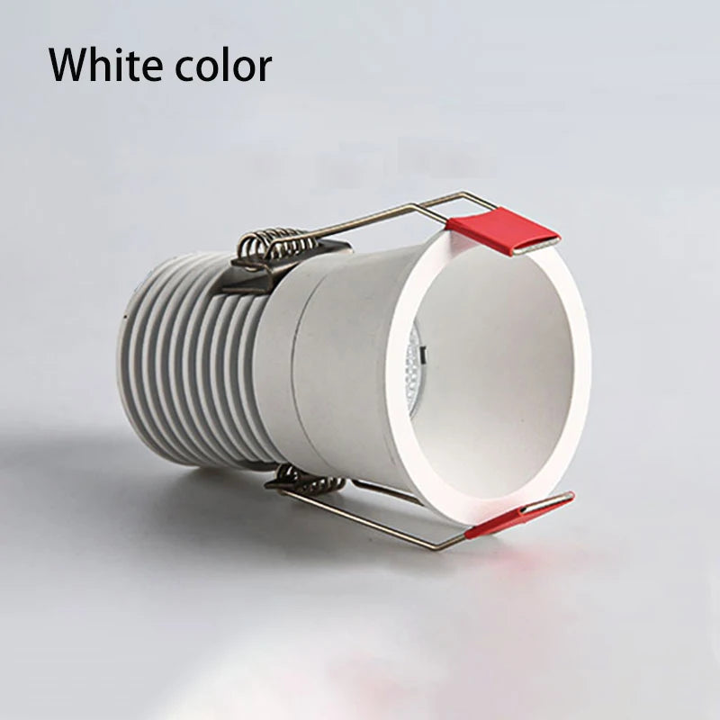 LED Mini Recessed Downlight Spotlight 3W 5W 7W 10W 12W 18W Aluminum AC 85-265V Warm White Natural White Cool White White Black Rose Gold 50000 Hours